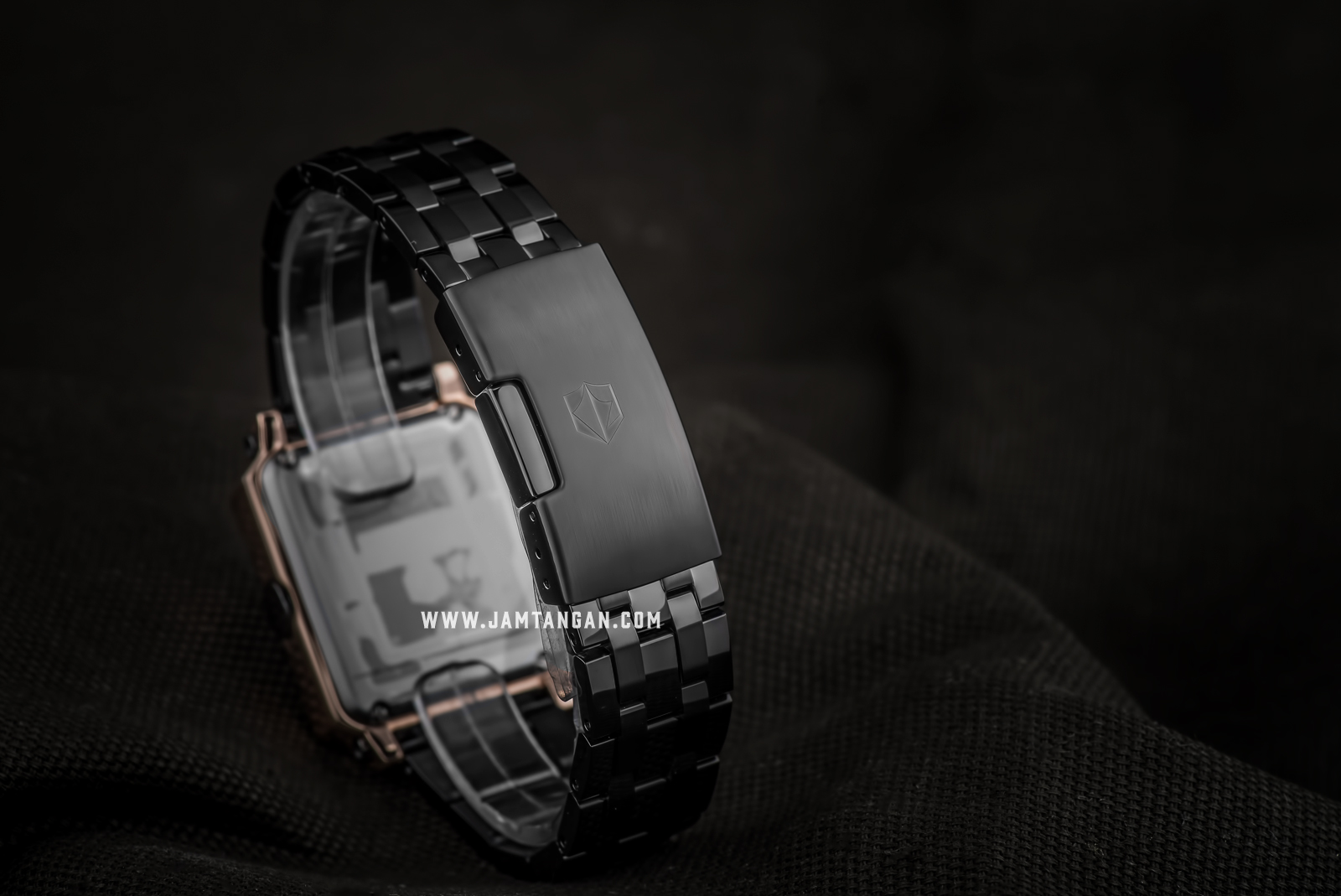 Expedition E 6618 BF BBRBA Ladies Black Dial Black Stainless Steel Machtwatch